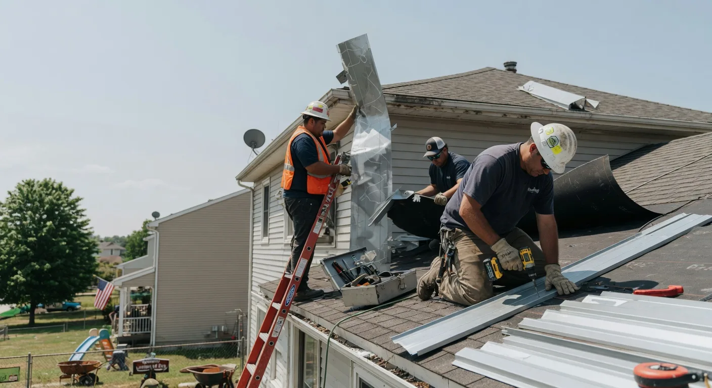 Metal Roofing Installation in Blair, OK near me